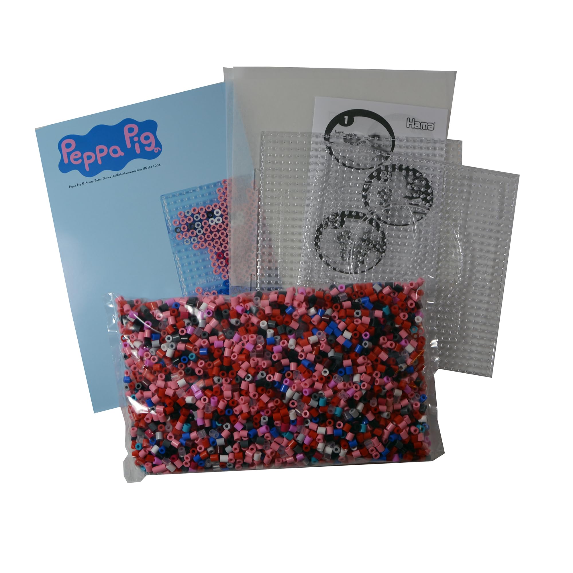 Image secondaire de Hama Boîte Cadeau Peppa Pig avec 4000 Perles à Repasser