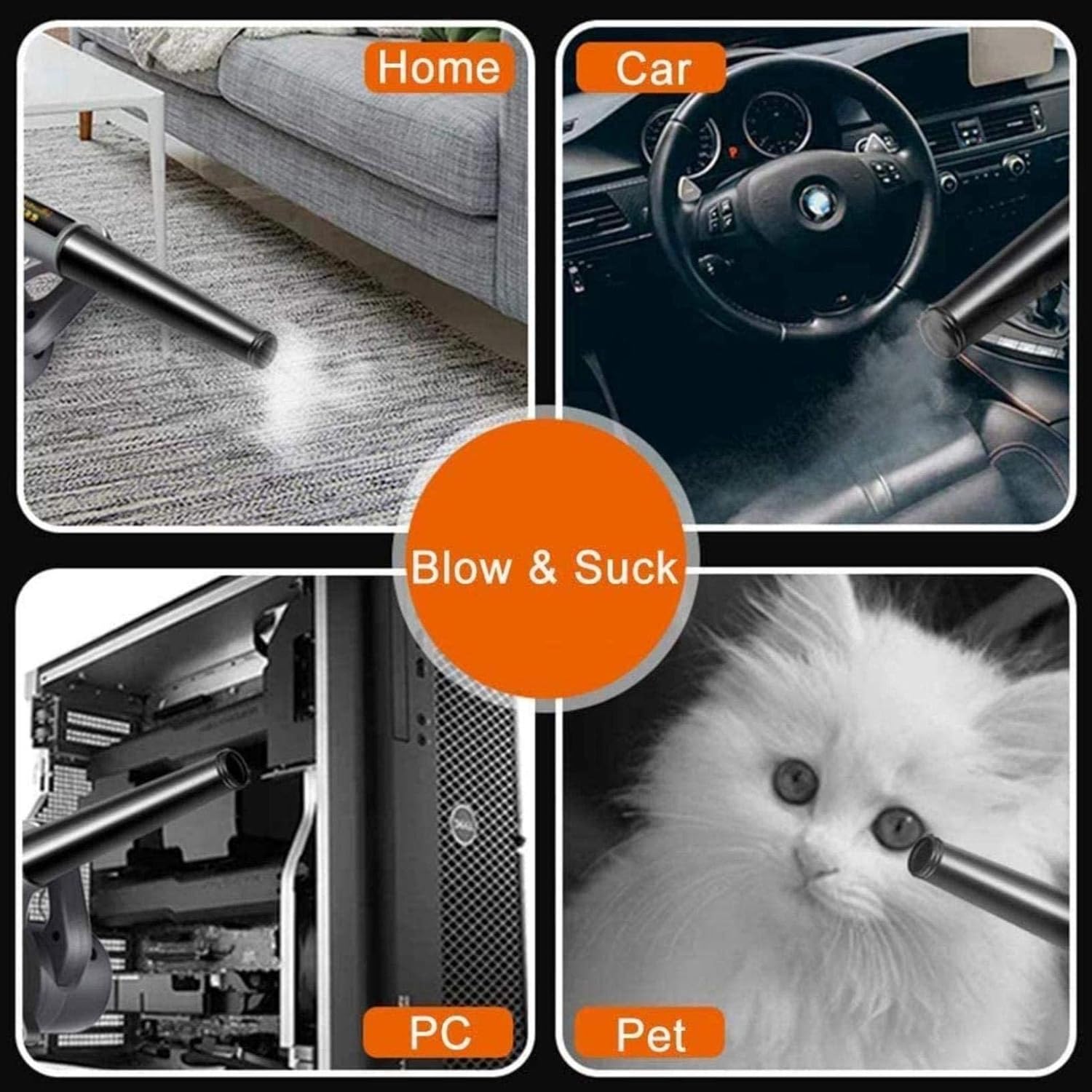 Household Industri Leaf Blower Dust Blower Mini Air Blower Single-Handed Light Weight Variable Speed Control 30m Cord (20m Cord) (10m Cord)