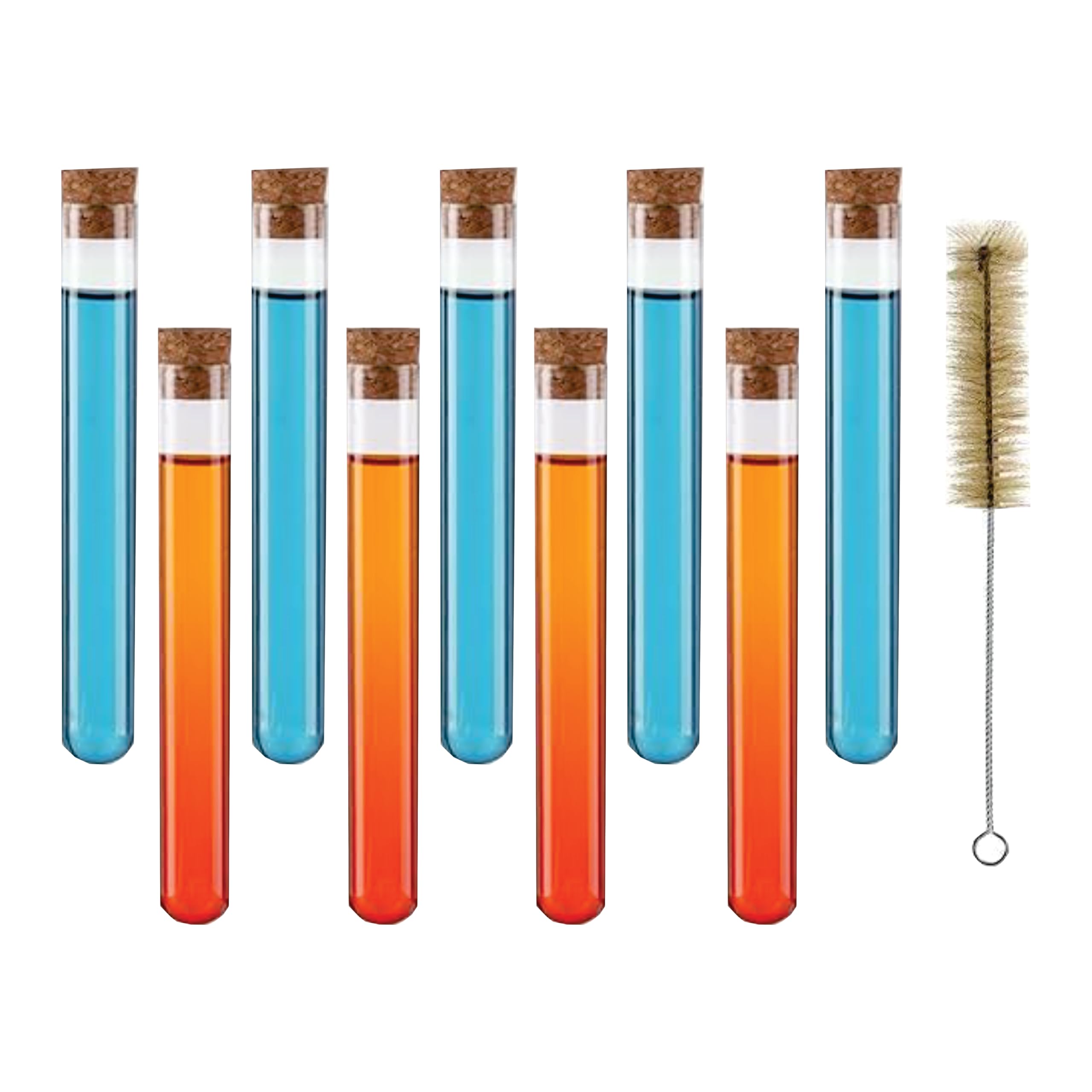 See full amazon price history chart for VVS Borosilicate Glass Test Tube with Wooden Cork Stoppers and Brush - Set of 15 (7 test tube, 7 cork and 1 Brush) (18x150) For Lab Laboratory, School, College And Professional use VVS Borosilicate Glass Test Tube with Wooden Cork Stoppers and Brush - Set of 15 (7 test tube, 7 cork and 1 Brush) (18x150) For Lab Laboratory, School, College And Professional use (B0D1LFQWD9) Amazon Price History, Amazon Price Tracker