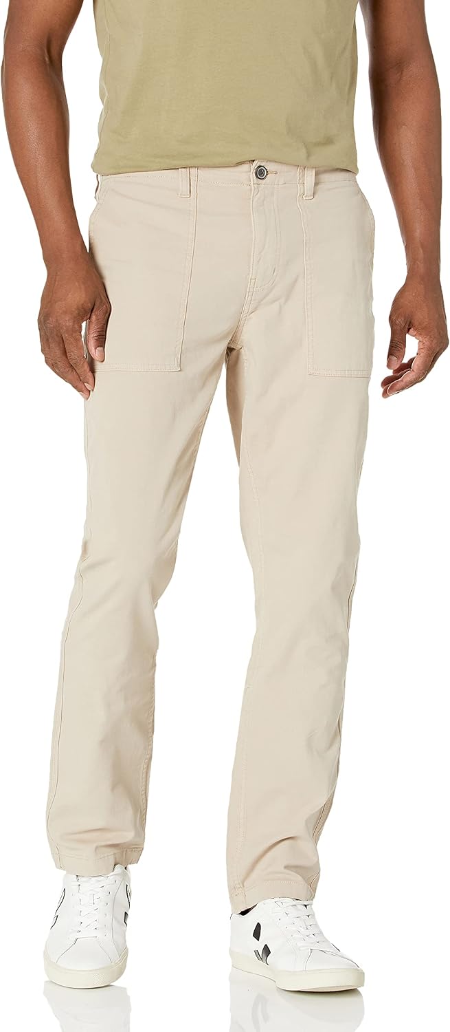 Goodthreads Men's Athletic-Fit Porkchop Pocket Stretch Canvas Utility Pant
