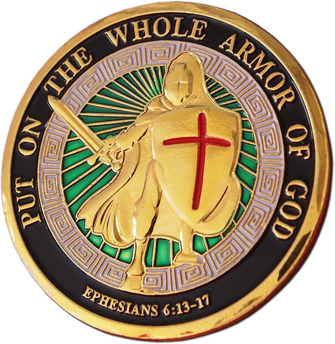 New Armor of God Challenge Coin