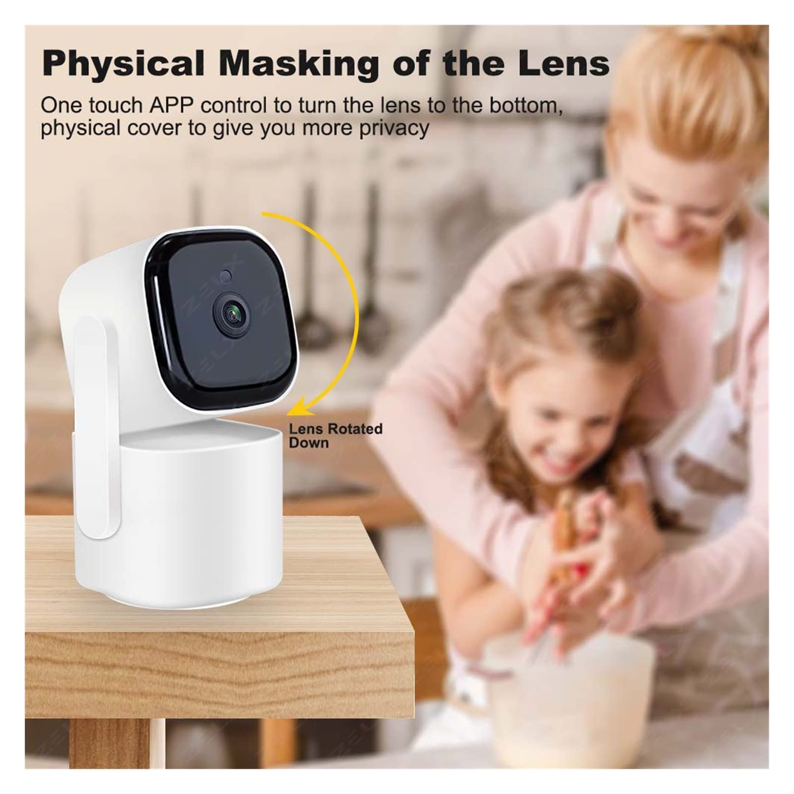 Kamera bezpieczeństwa zewnętrzna, 5G niania elektroniczna Baby Monitor kamera wewnętrzne automatyczne śledzenie 1080P HD kamera do nadzoru wideo noktowizor dwukierunkowy dźwięk ochrona bezpieczeństwa