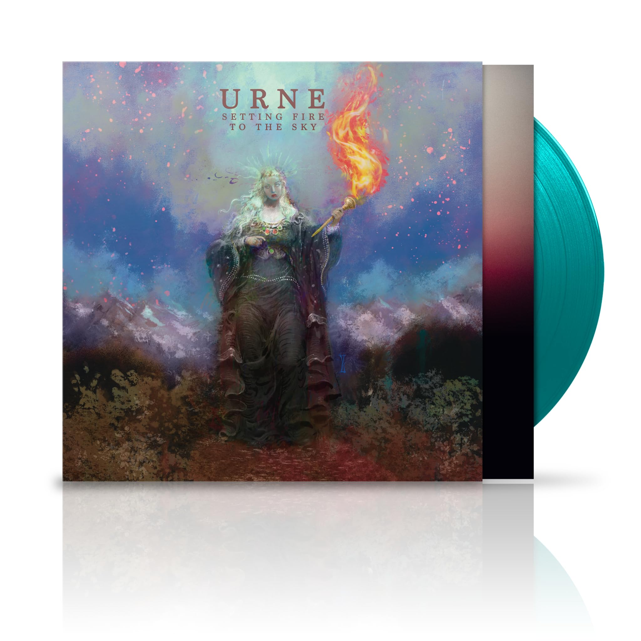 URNE 'Setting Fire To The Sky' LP Turquoise Vinyl NEW SEALED