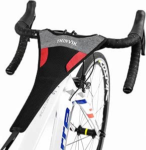 Thinvik Bike Frame Sweat Guard Sweat Absorbs Prevent Bicycle from Corrosion for Bicycle Trainer Indoor Cycling Training