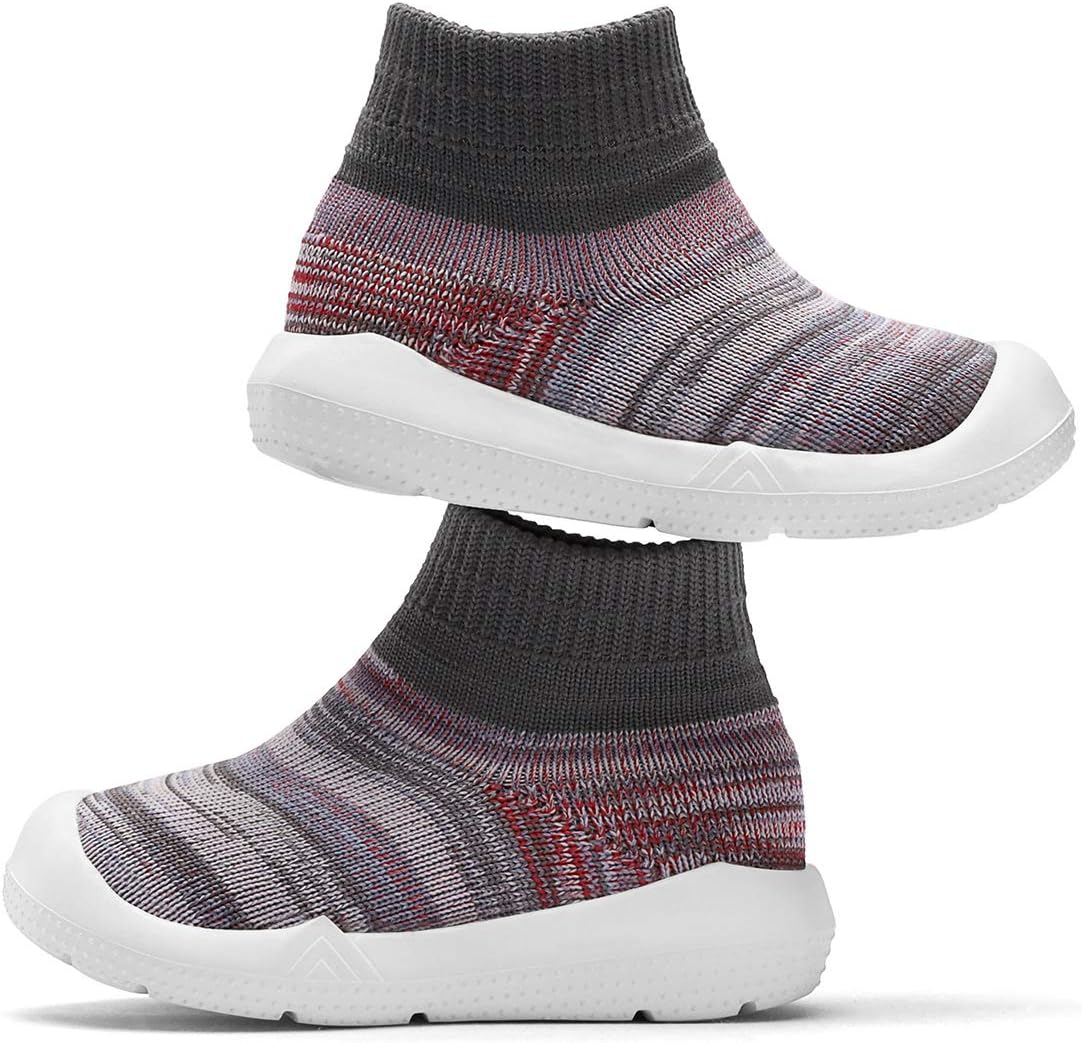 Engtoy Baby Sock Shoes Baby Walking Shoes Infant Non-Slip Breathable Slippers with Soft Rubber Sole Baby Boys Girls Slip On Sneakers - Image 3