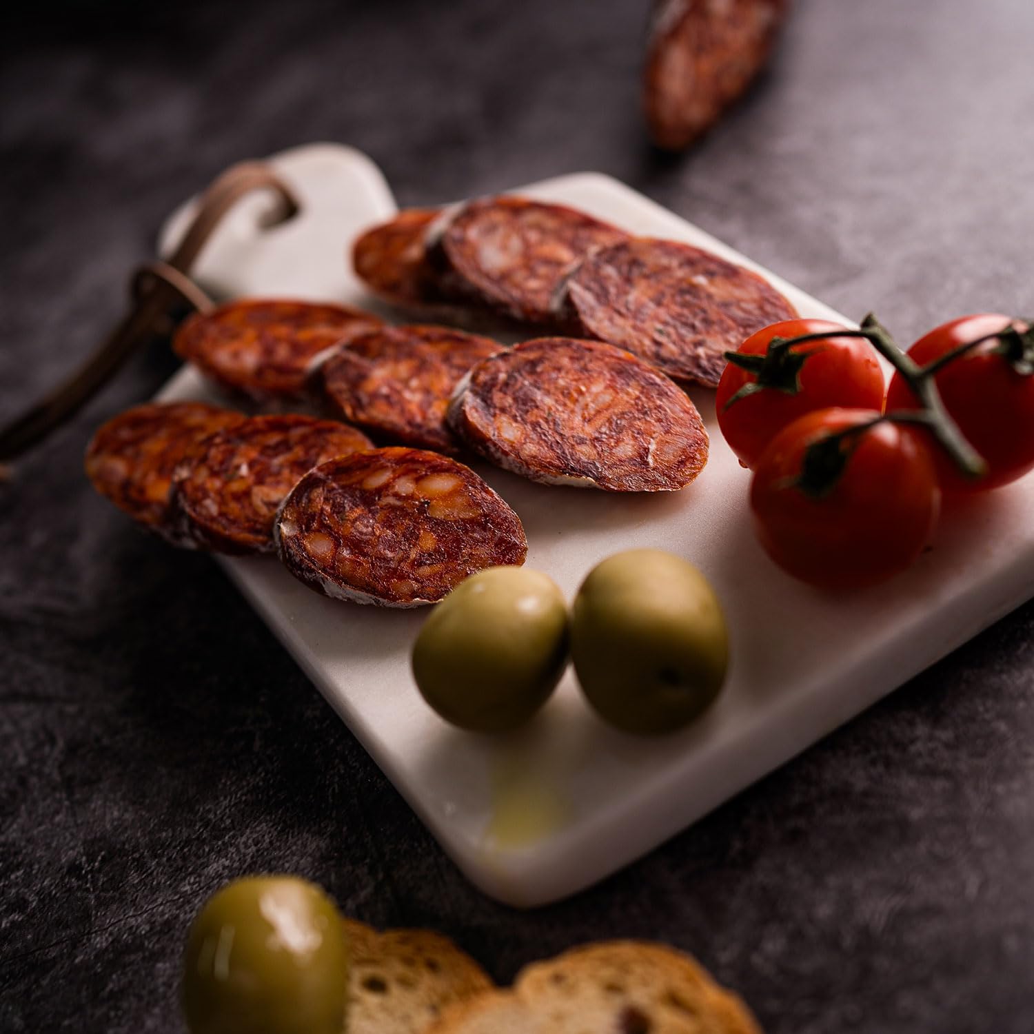 Chorizo Ibérico de Bellota, 10 Sobres, 100 g, Caja Regalo