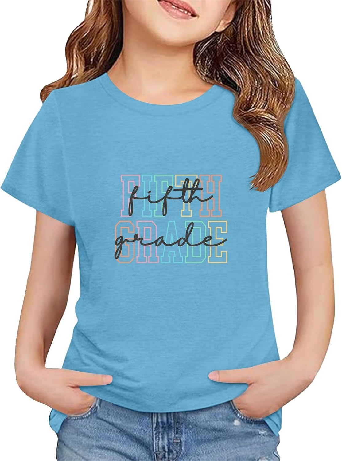 Trendy First Day School Tees for Kids Kinder Garten Graphic T-Shirt Short Sleeve Tops Kindergarten Theme Cotton Tees