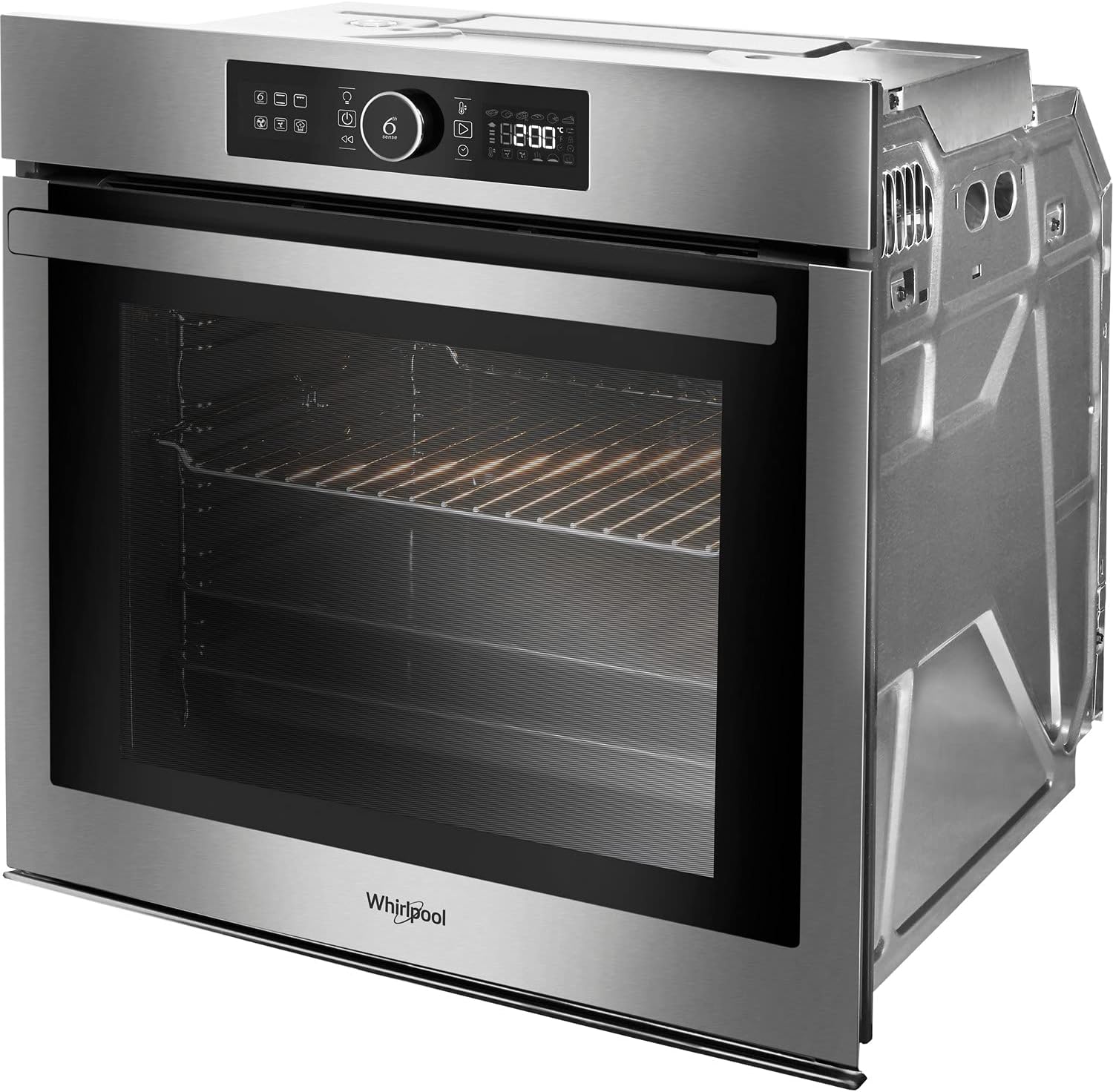Whirlpool AKZ9 6270 IX forno Forno elettrico 73 L Acciaio inossidabile A+ [Classe di efficienza energetica A]