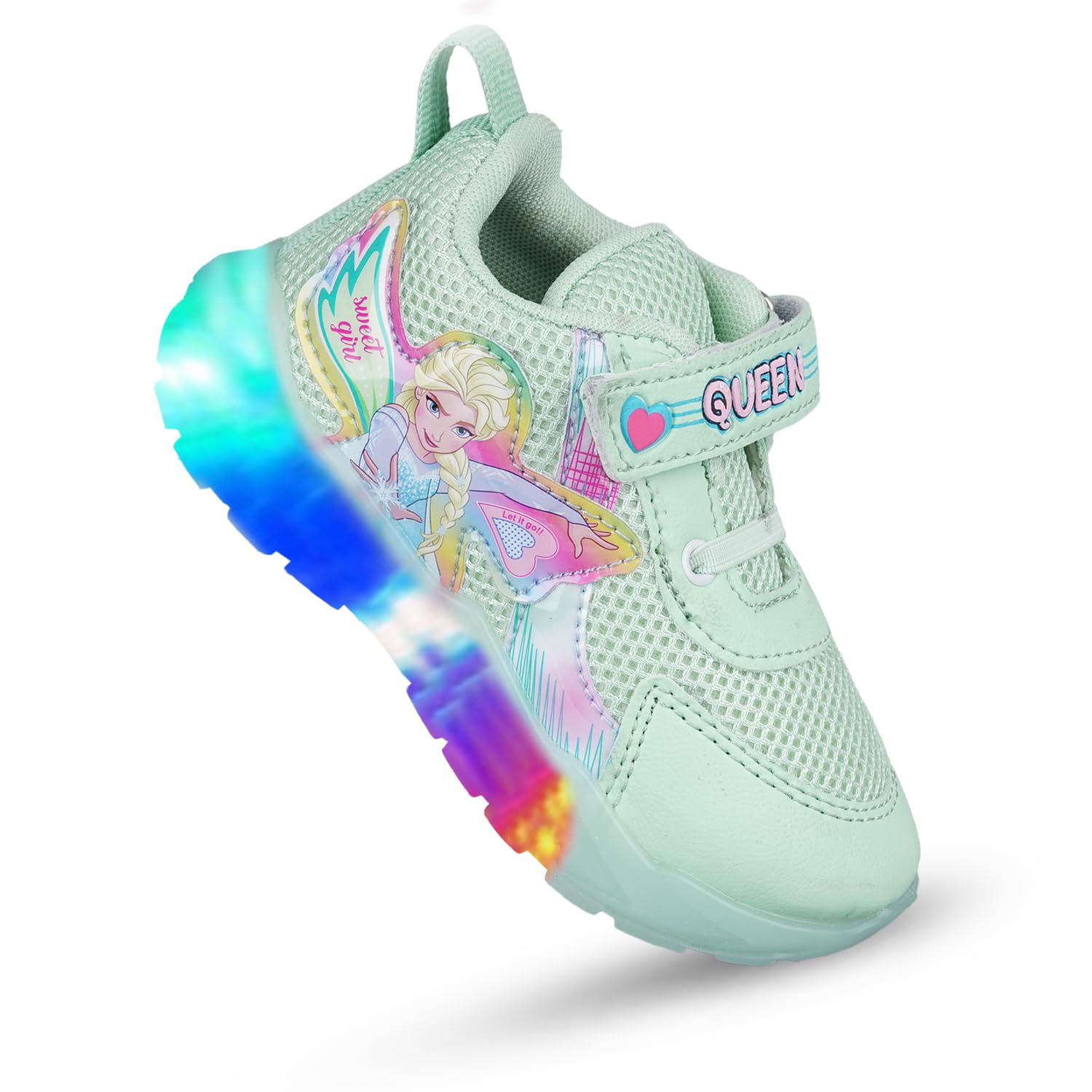 VIL Kids Girls LED Light Sports Casual Shoes for 2 Years to 4 Years (Pista, 2.5 Years) (B0CR9M2PJ6) Amazon Price History, Amazon Price Tracker
