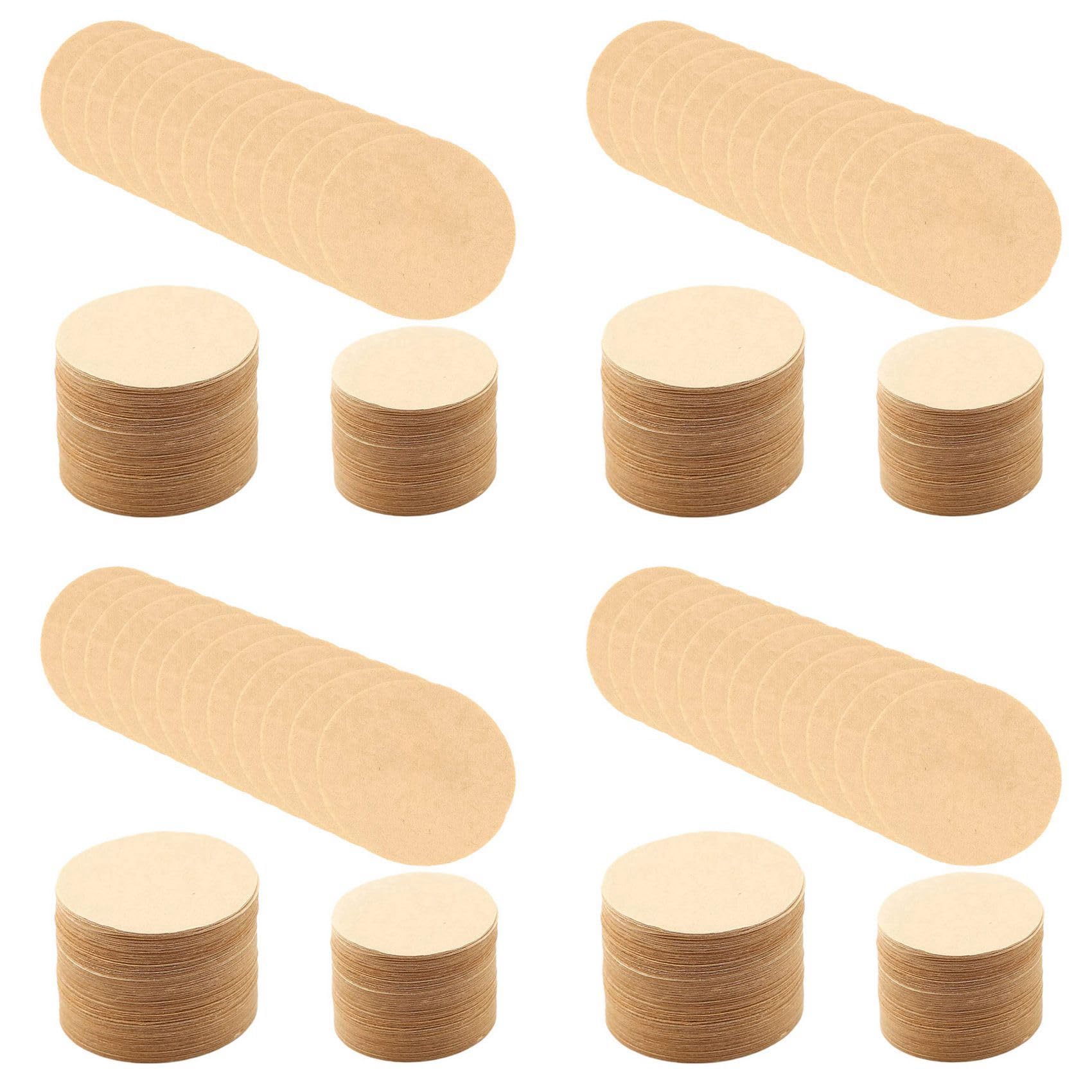 Hndhbfgrt 1400 Pcs Replacement Paper Filters Round Coffee Maker Filters Disposable for Coffee