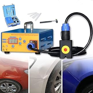 PDR Car Paintless Dent Repair, Dent Removal Tool, 1380W Magnetic Induction Heater Paintless Dent Repair Kit Dent Puller Dent Picker Puller