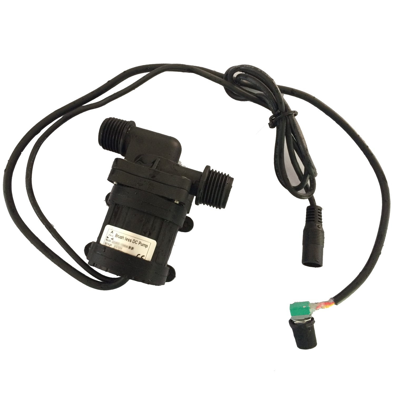 Tech 24V Mini Brushless DC Pump DC40C-2460A 28W Speed Power Flow Adjustable, Micro Fountain, Cooling, Circulation, for Water, Oil, etc