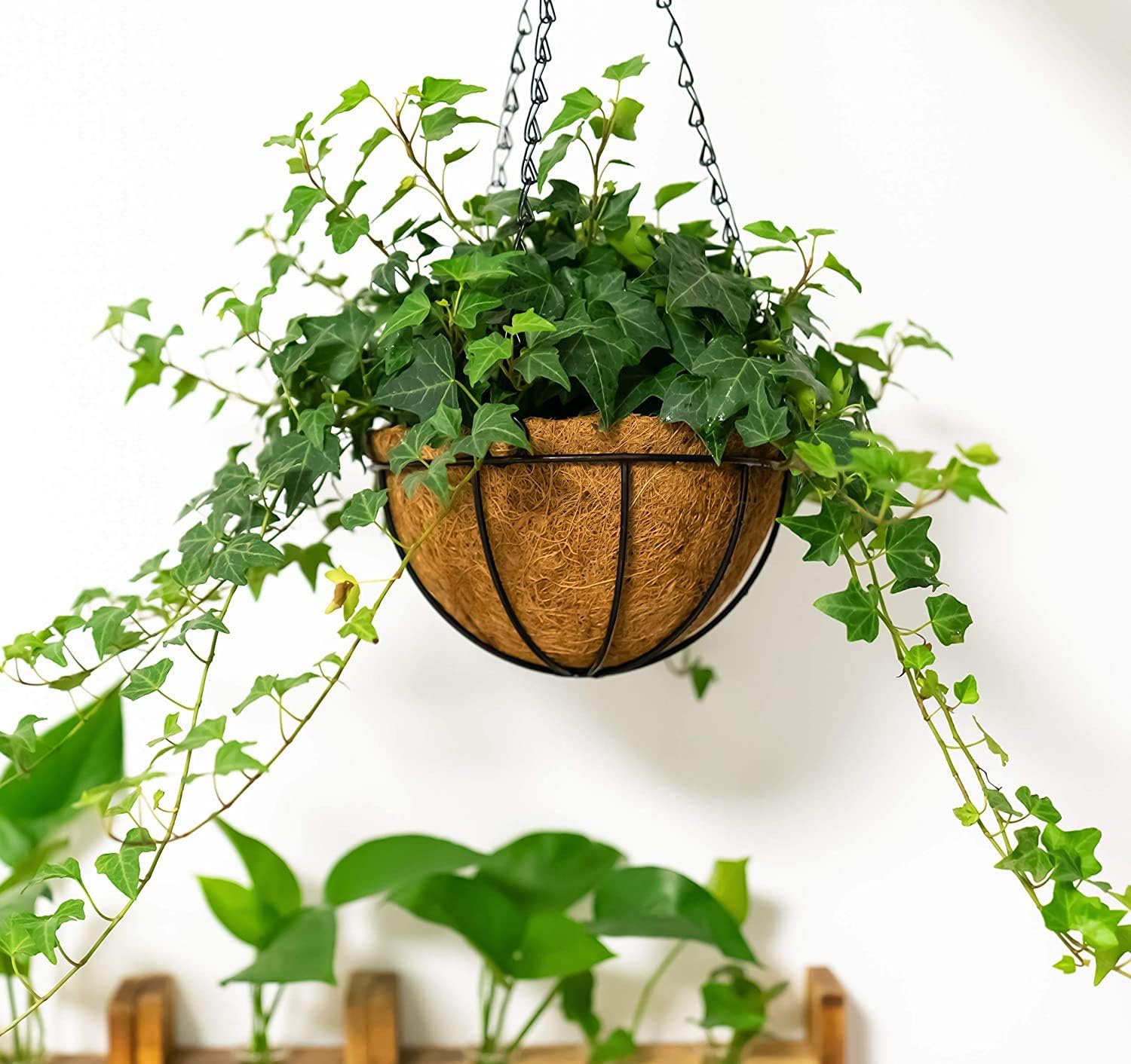 2 Pack 16 inch Round Coco Liner Replacement Hanging Basket Liner
