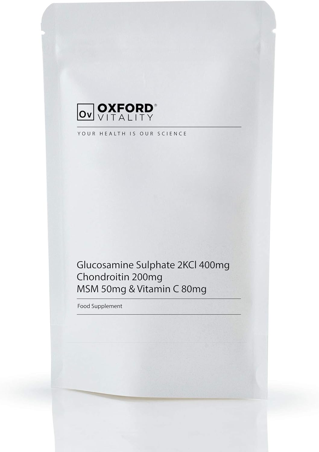Oxford Vitality Glucosamine and Chondroitin MSM & Vitamin C