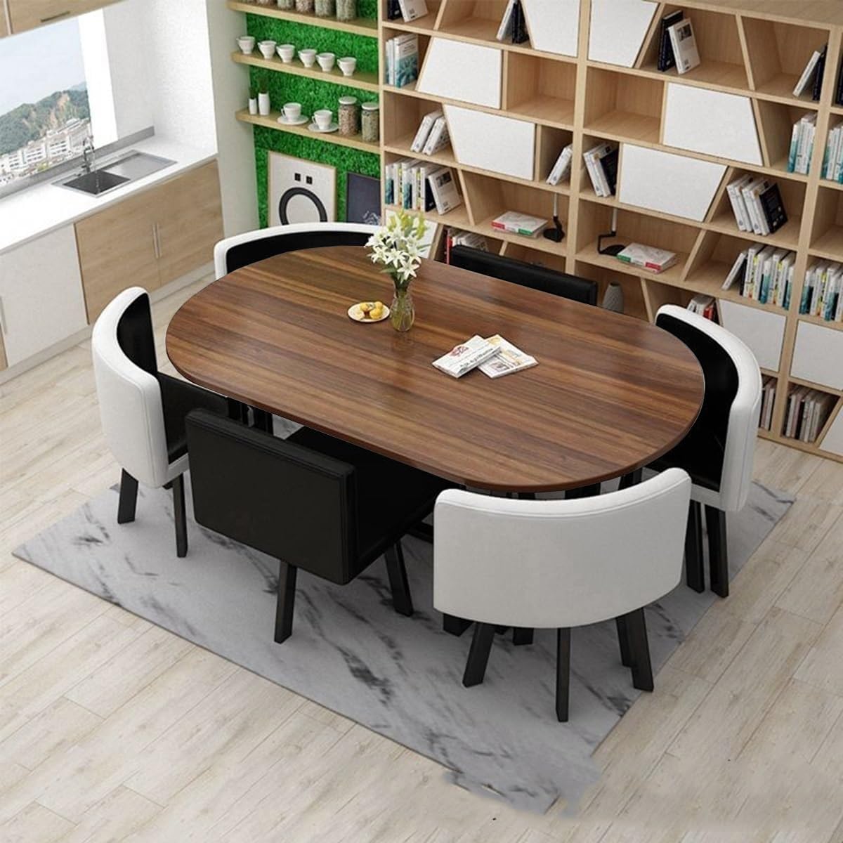 6人用会議用テーブル ダイニングテーブル 応接セット ミーティング