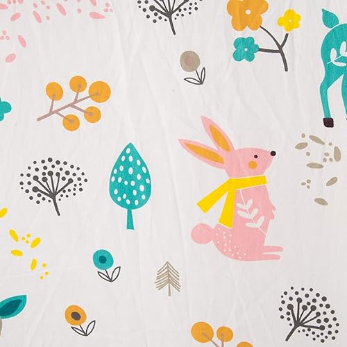 Miniatura 6 de ALVABABY - Funda para colchón de cunacolchoneta de cambiador de bebé, 100% algodón orgánico, suave y ligera. para niños y niñas.