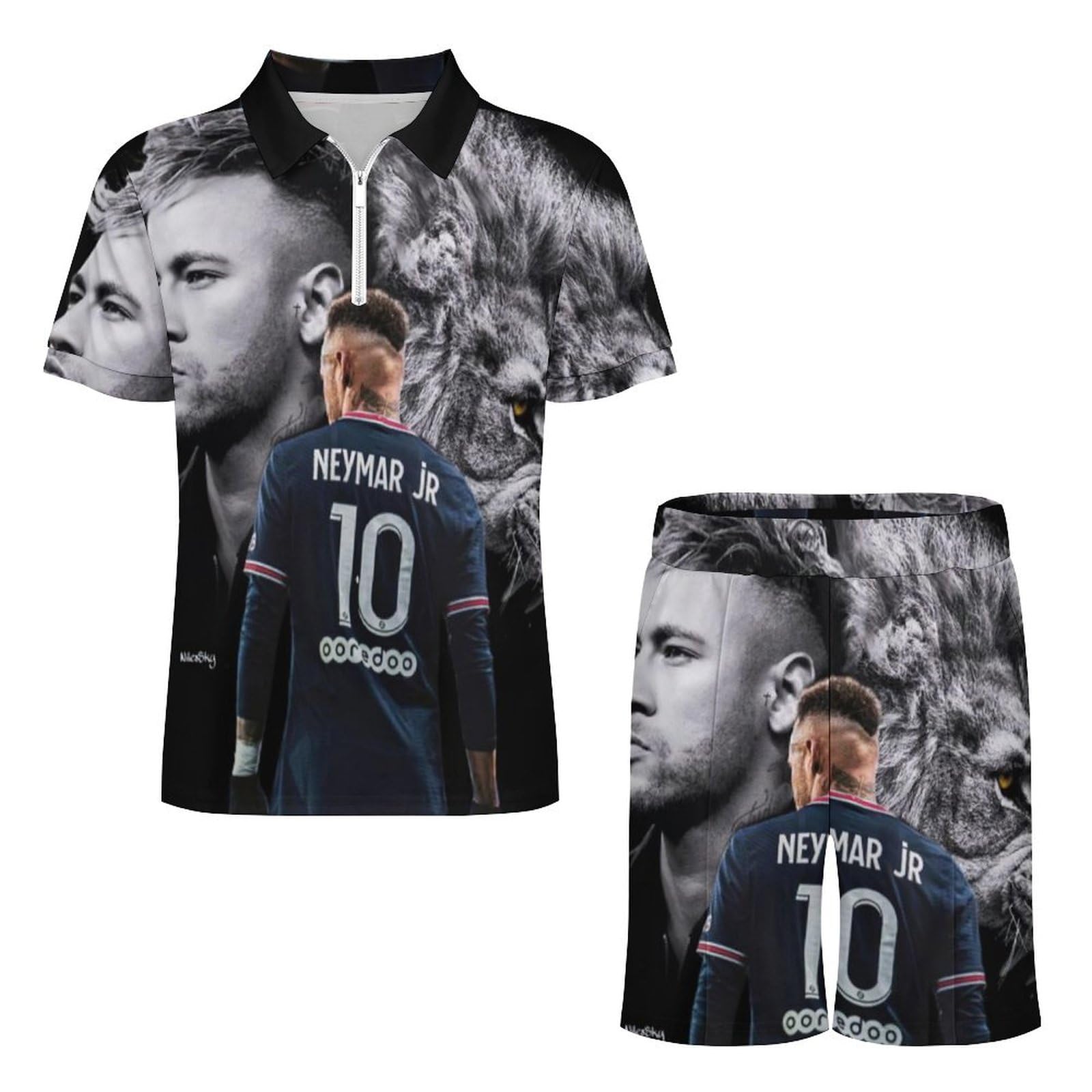 Amazon.co.jp: ネイマール ポロTシャツ メンズ スポーツウェア 半袖
