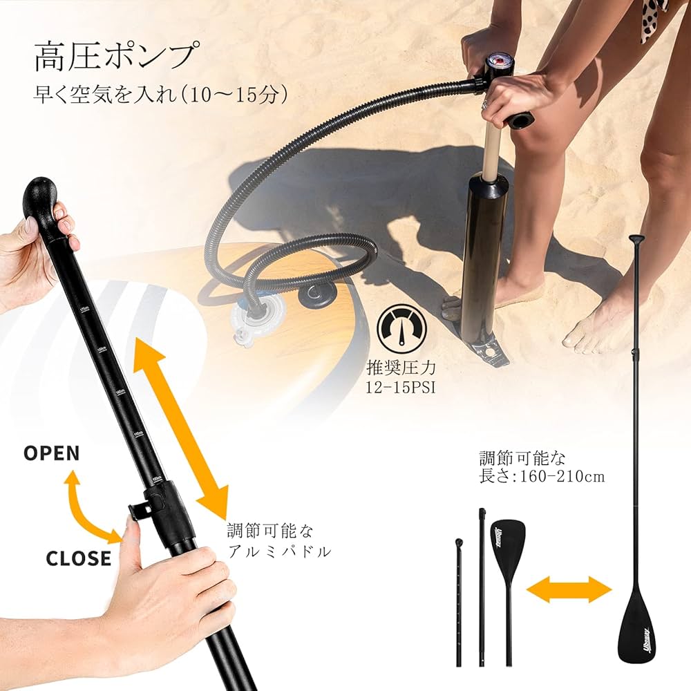 SUP12.5フィート人気型  2層構造  インフレータブル スタンドアップ SUP12.5フィート人気型 2層構造 インフレータブル スタンドアップ