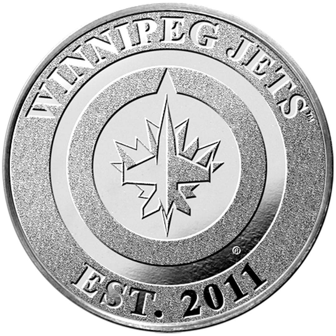 The Highland Mint - Winnipeg Jets Silver Mint Coin & Display