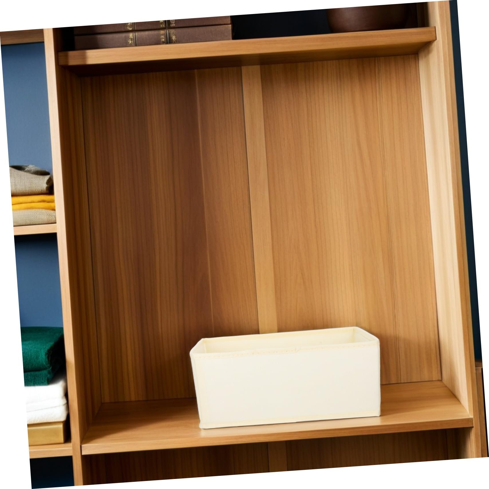 6piezas Organizador Para Ropa Interior Caja De Almacenamiento De Tela Unidades Divisores Para Calcetines Sujetadores y Ropa Interior Para Armarios