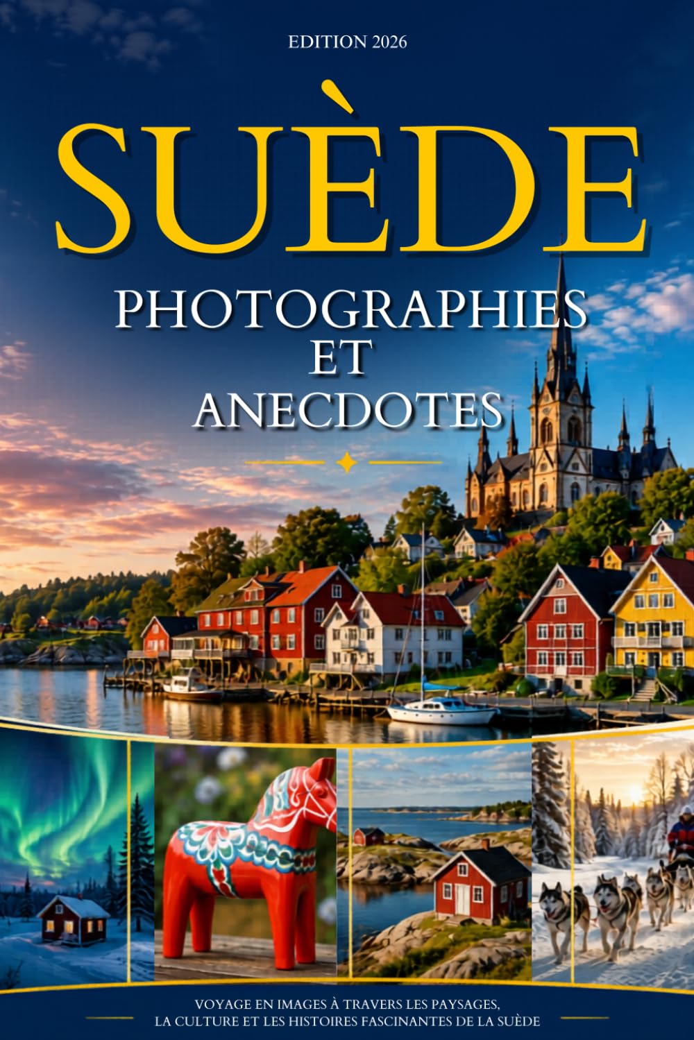 Suède : Photographies et anecdotes: Voyage en images à travers les paysages, la culture et les anecdotes fascinantes de la suède. Livre sur la Suède