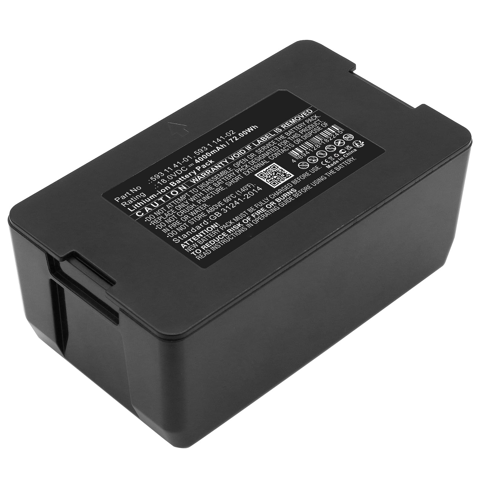 CELLONIC 1x Batería para Jardín Compatible con Husqvarna Automower 430X, Automower 450X, Automower 550, 529 60 68-01 - (4000mAh, 18V)