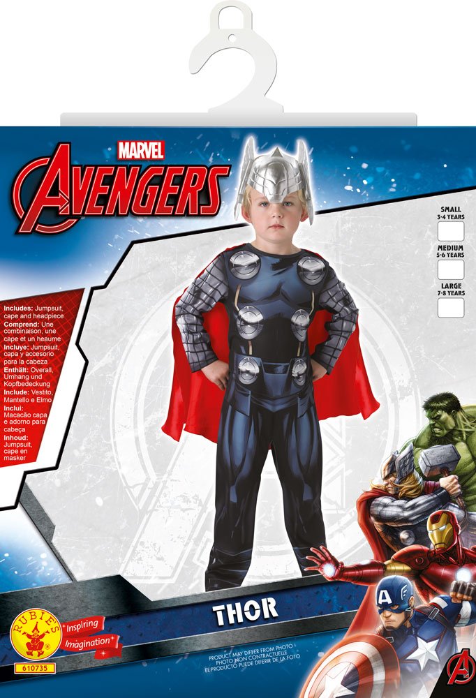 Rubie's IT610735-S - Costume Thor con Elmo, S