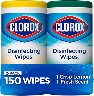 Clorox Disinfecting Wipes Value Pack, Bleach Free Cleaning Wipes - 75 Count Each (Pack of 2)