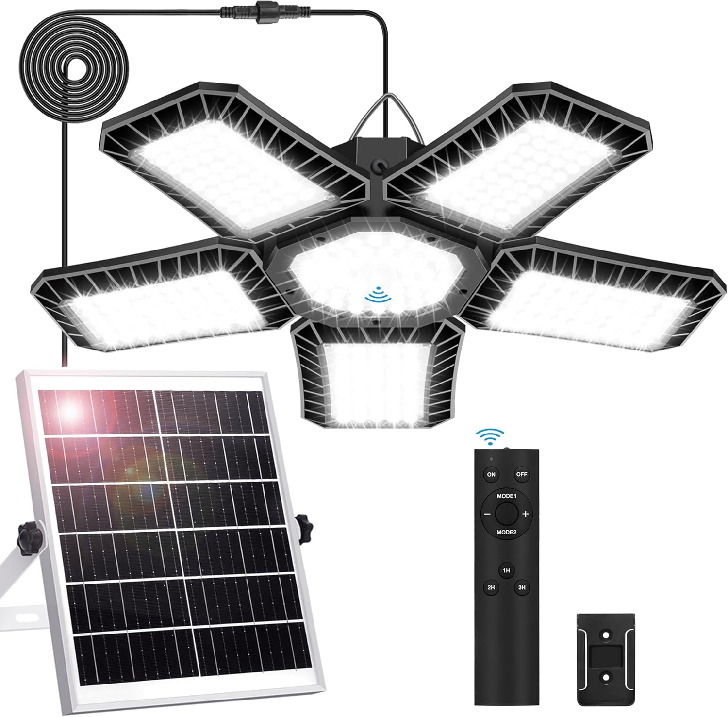 Extension Cord 3.2M for 176LED 4-Leaf lamp/267LED 5-Leaf lamp, 288LED 8 Sided LED Panel Solar Pendant Light