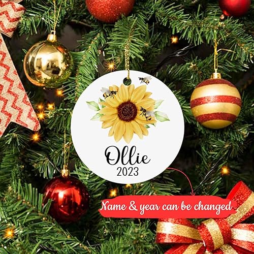 Vista 40 de Adorno de Navidad de robot personalizado, recuerdo de ciencia robótica personalizado, decoración de árbol de Navidad, nuevo regalo para niños