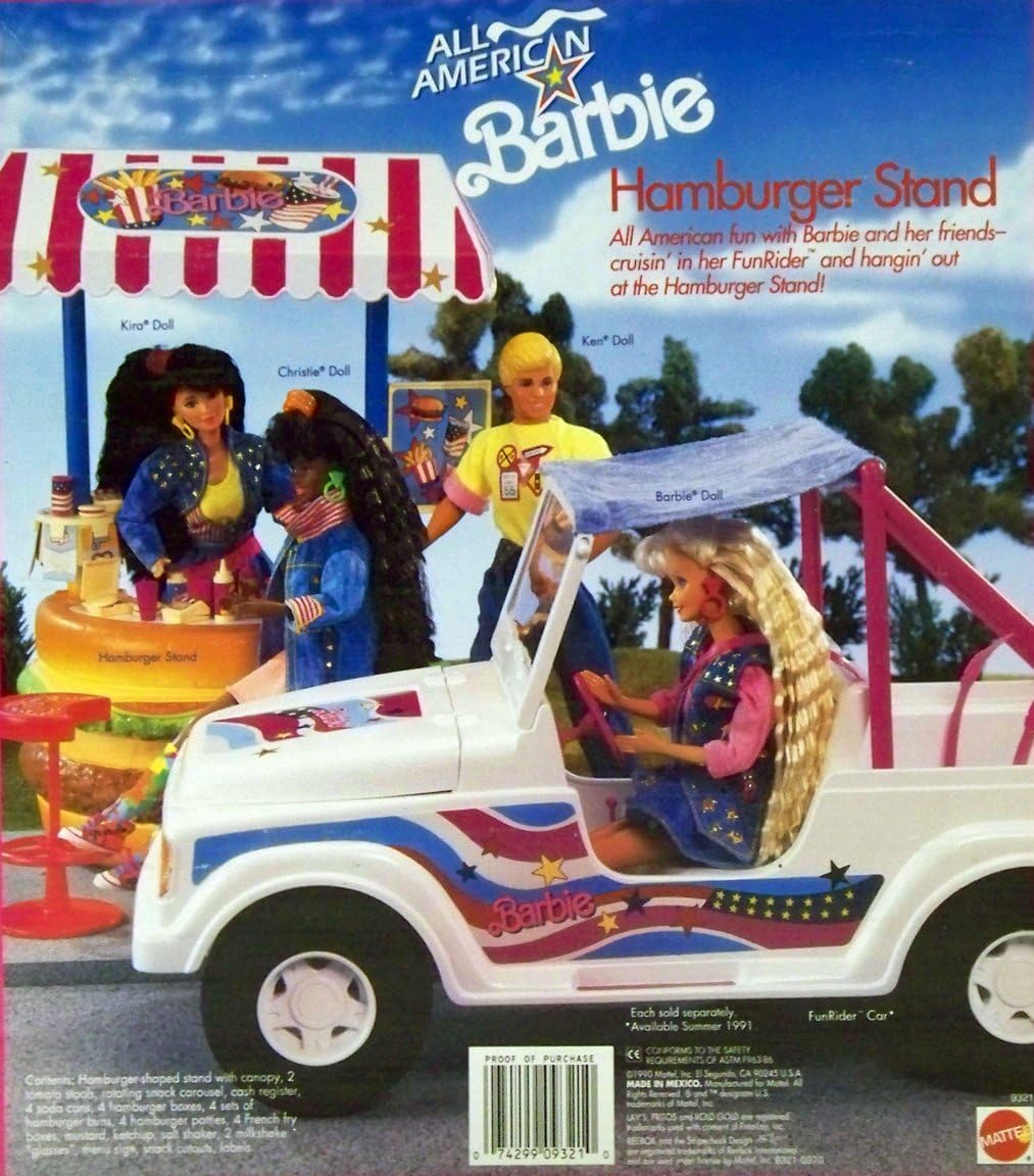 barbie hamburger stand