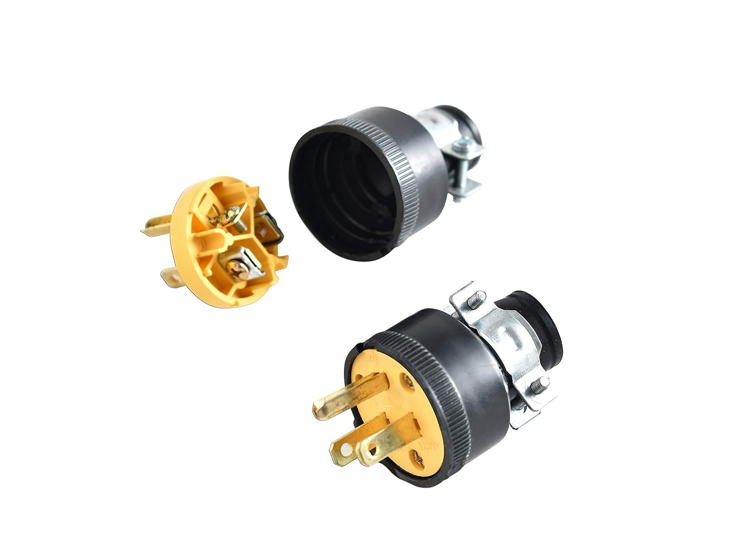 Noa Store (10) Extension Cord Replacement Ends (5) MALE (5) FEMALE Plug Electrical Repair