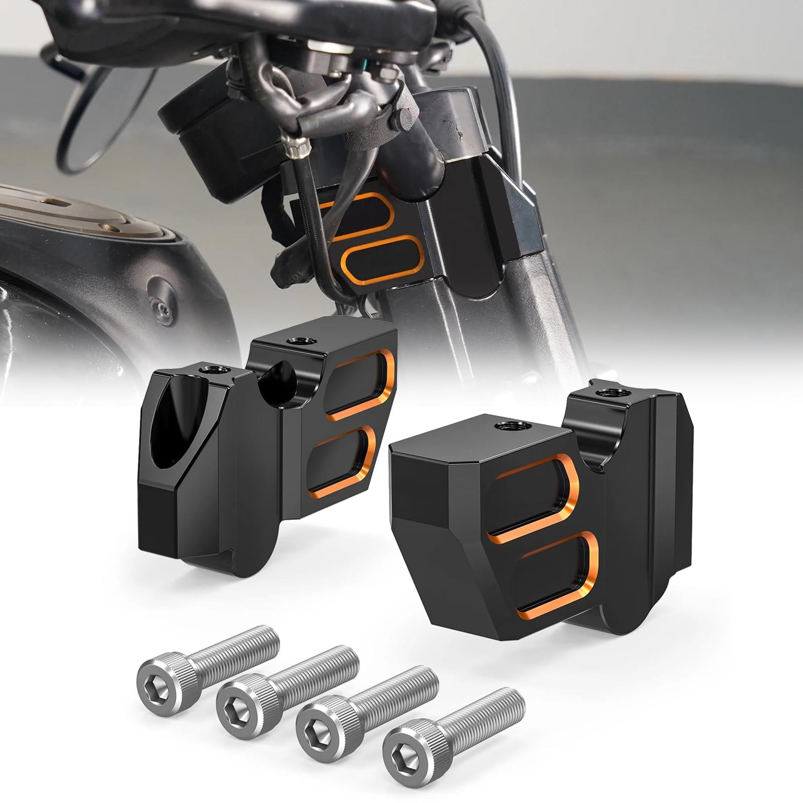Extension de guidon Sportster S RH1250S Harley rehausseur pontet de guidon moto 2022 2023
