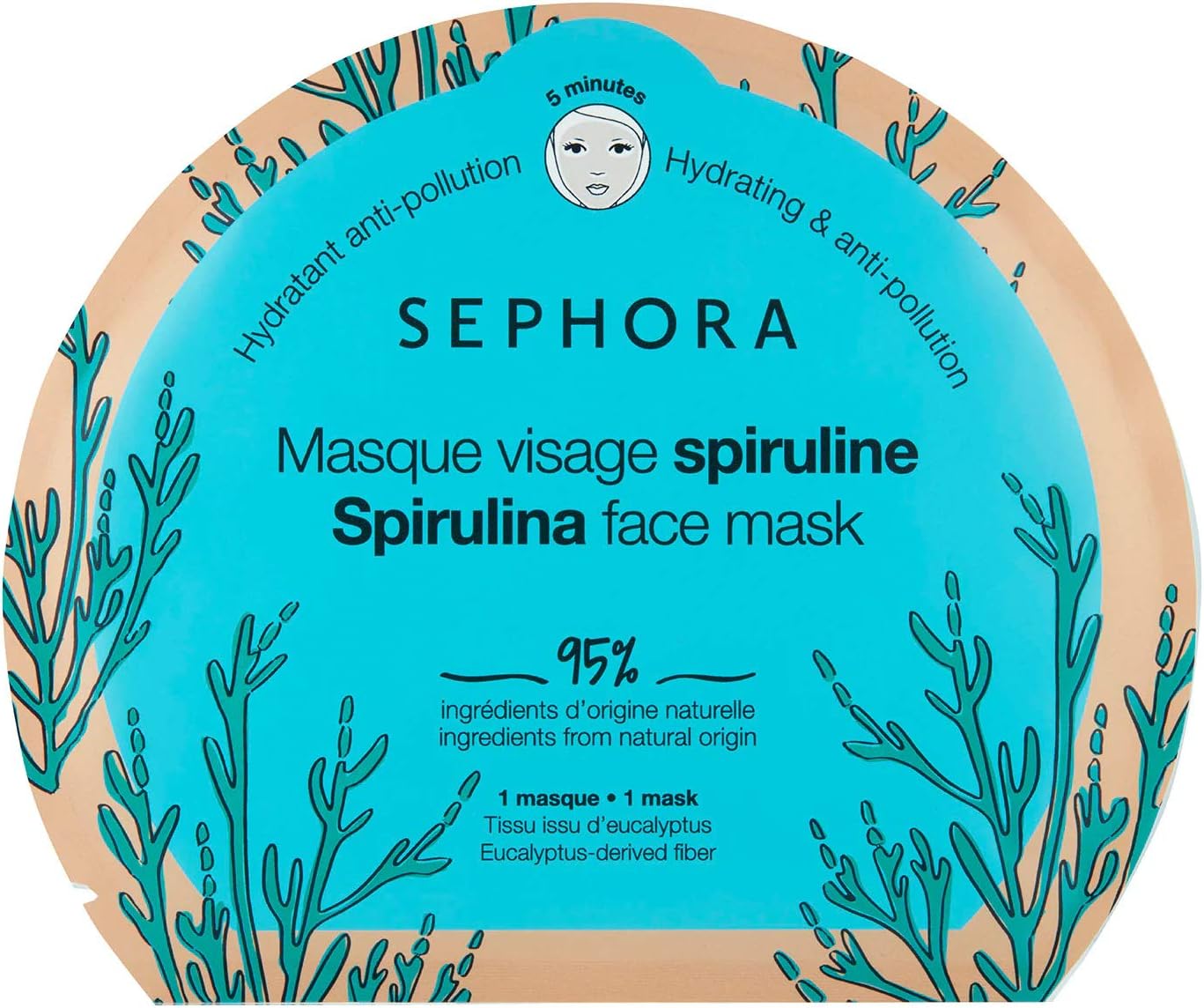 SEPHORACollection Natural Spirulina Face Mask