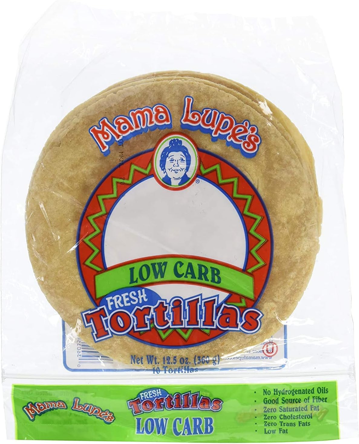 Fresh Mama Lupe Bundle Low Fat, Low Carb, Dairy Free Tortillas I | Plus Delicious Select Goodness Recipes! (2 Pack)