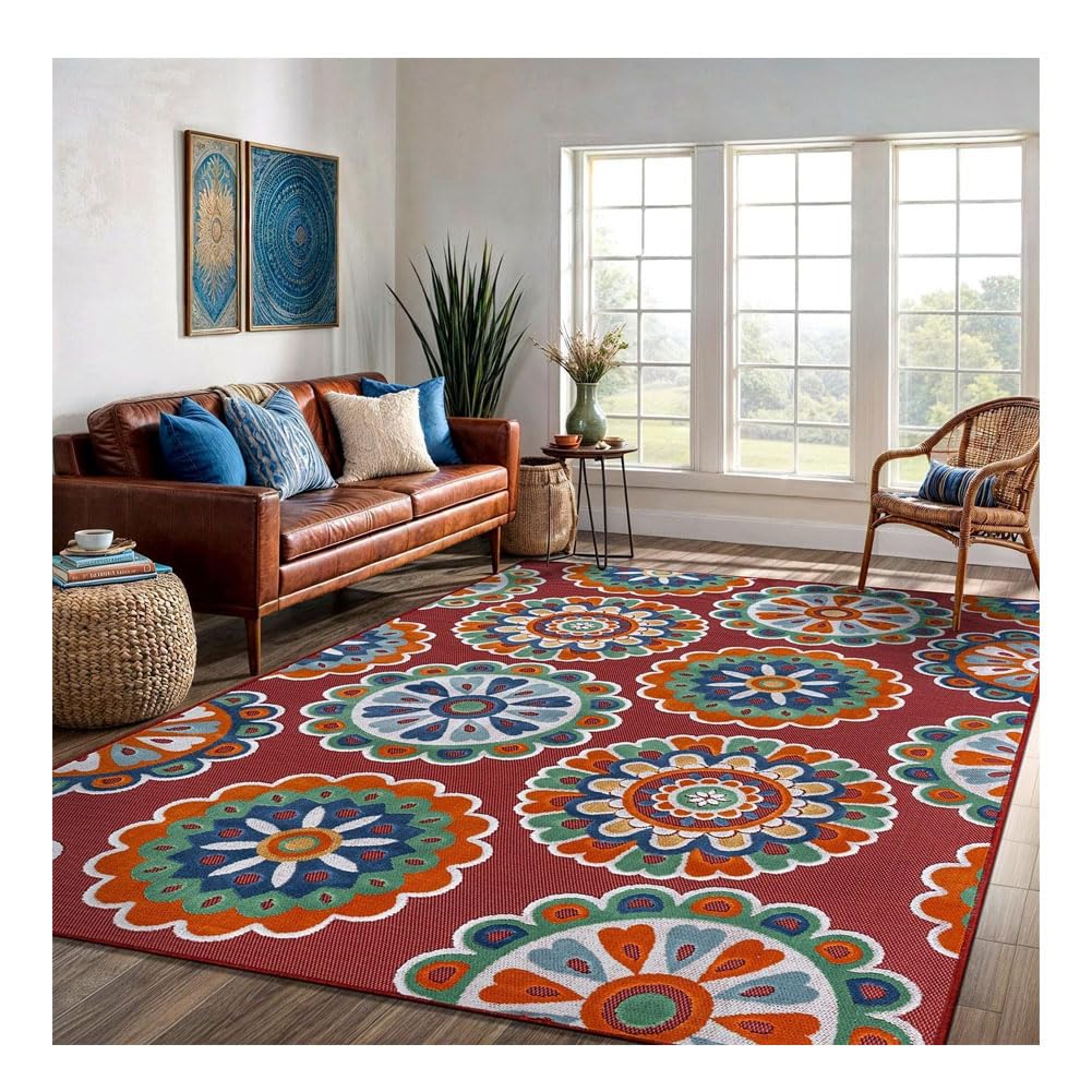Dywan zewnętrzny, dywaniki zewnętrzne dywan na taras na zewnątrz dywan taras dywaniki zewnętrzne ogród B 200 x 300 cm