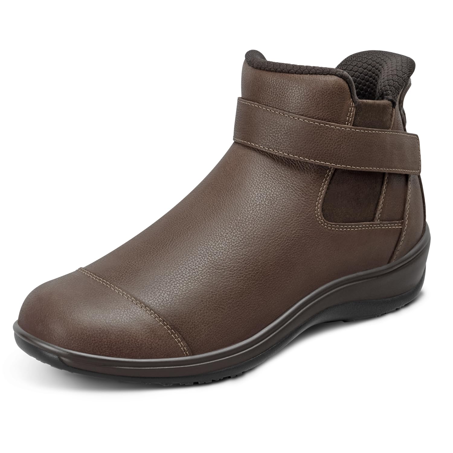 Orthofeet Damen Orthopädischer Hands-Free Blaire Stiefel zur Entlastung schmerzender Füße