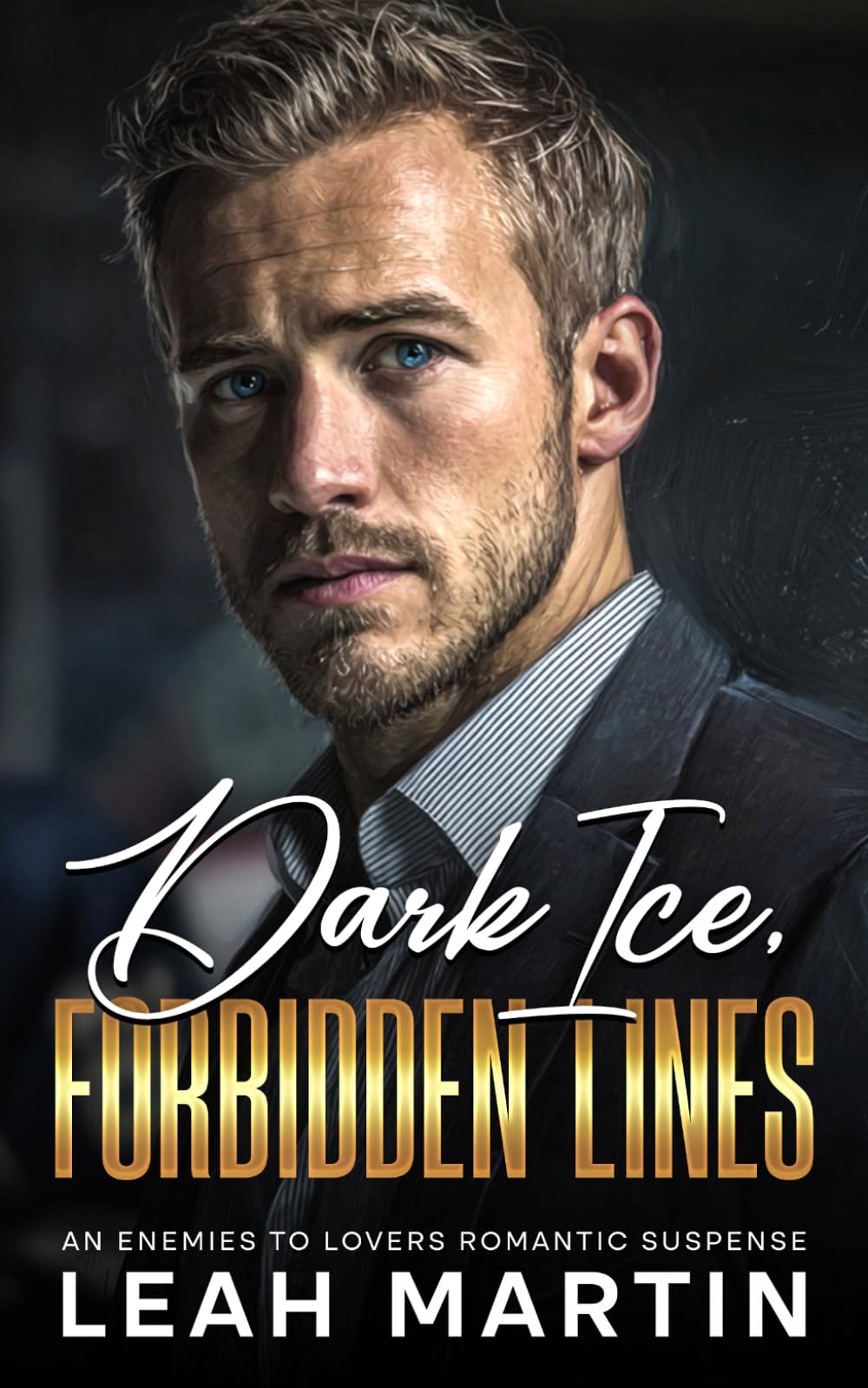 Dark Ice, Forbidden Lines: An Enemies To Lovers Romantic Suspense