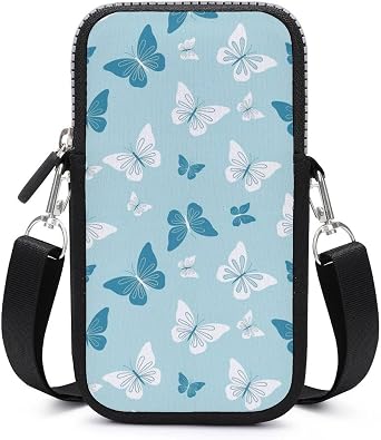 Womens Light Crossbody Phone Bag With Secure Zipper Stylish Daily Essential