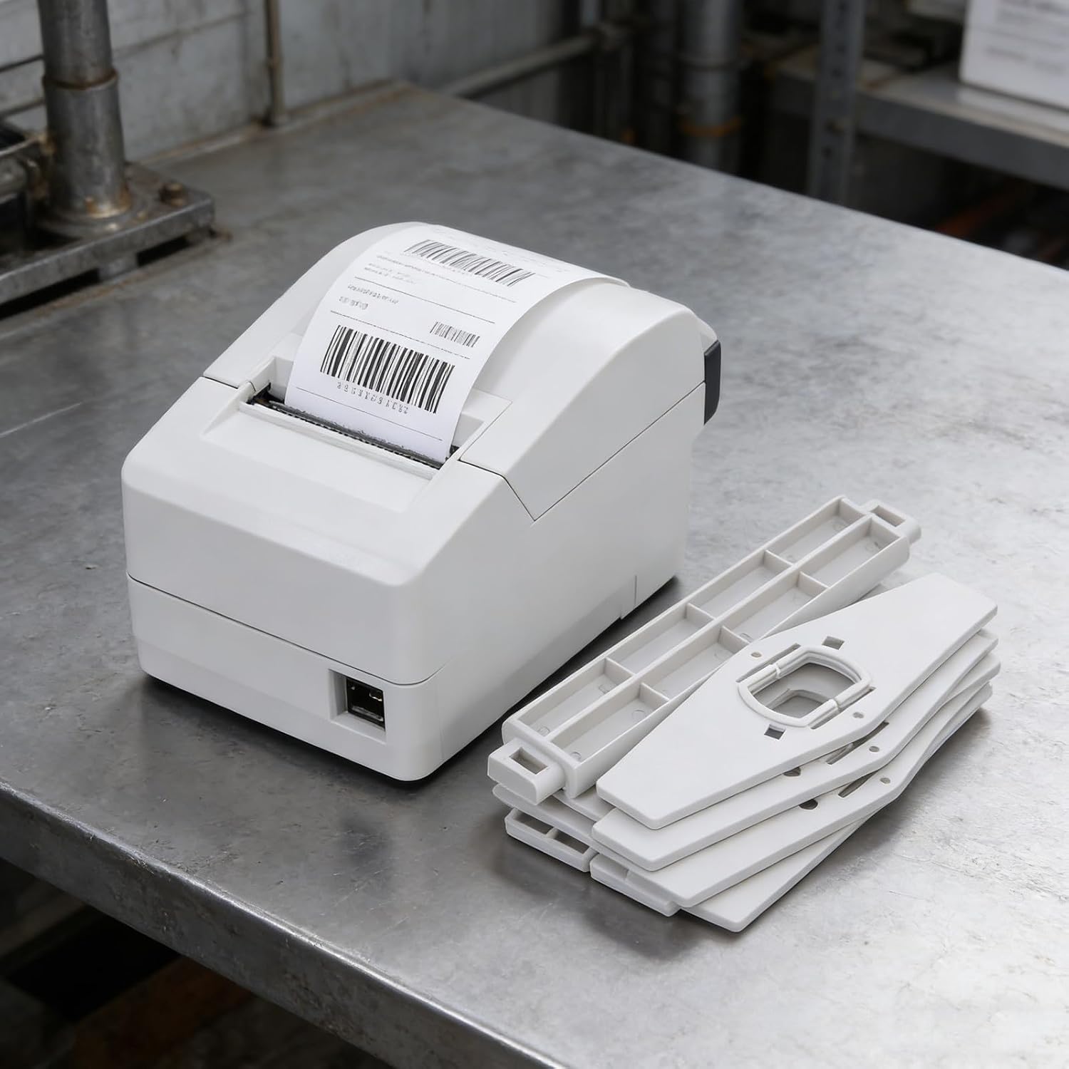 VICASKY Plastic Shaft Replacement for Barcode Printer Paper Roller Plastic Insert for Thermal Receipt and Label Dispenser Printers Compatible with Tsc for Office and Retail Use