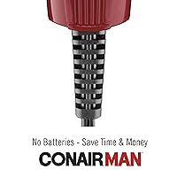 Vista 4 de Cortadora eléctrica para barba y bigote de hombre Conair.