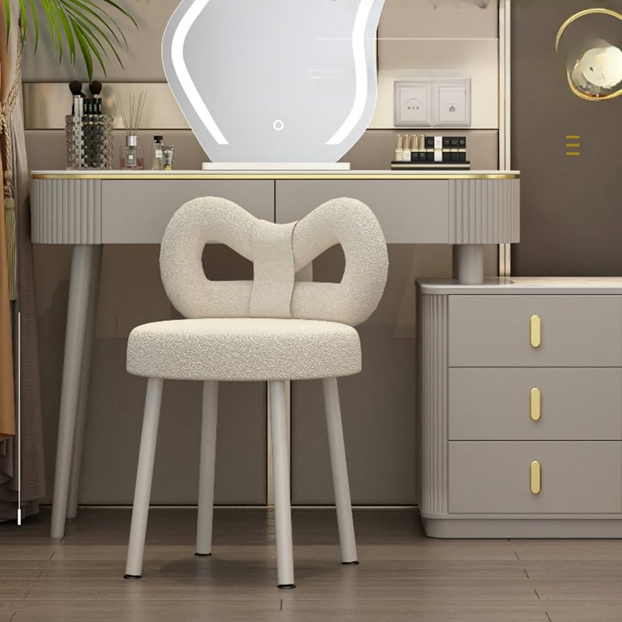 ドレッサー用　椅子 ドレッサー 椅子 チェア 交換 鏡台 ルックス : ミラー