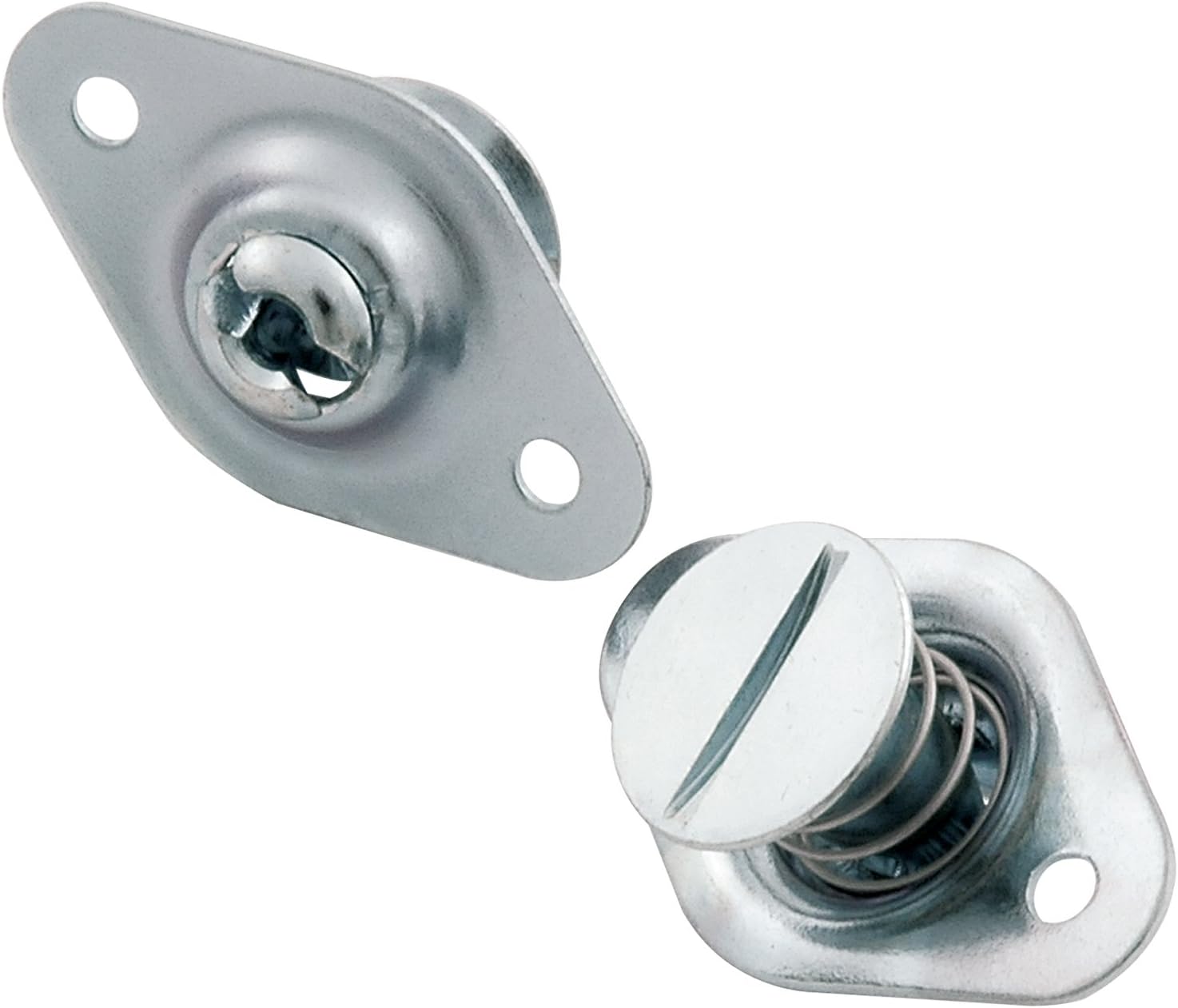 Allstar Performance ALL19010 0.650" Steel Flush Head Self-Ejecting Button, (Pack of 10) , Zinc