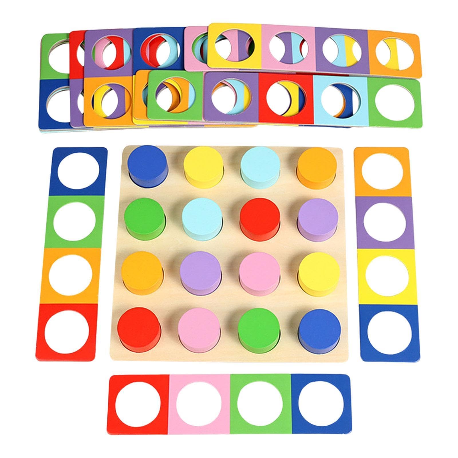 Harilla Juguete de clasificación de Colores, Actividad de motricidad Fina, Aprendizaje Preescolar, Juego Educativo para niños de 1 año o más.