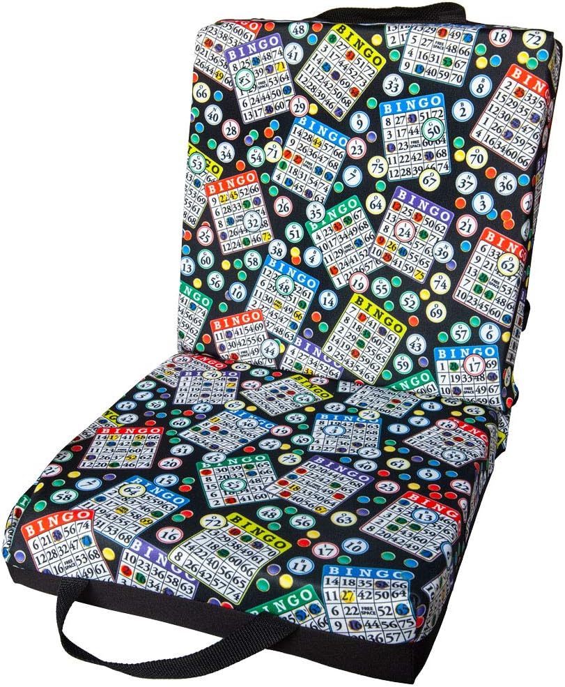 ABS Novelties Bingo Pattern Double Cushion โฆ (Black)