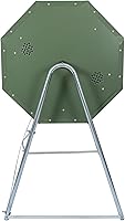 Vista 3 de Jora Composter JK 270 - Vaso de compostaje de doble cámara para exteriores, 70 galones, construcción de acero galvanizado