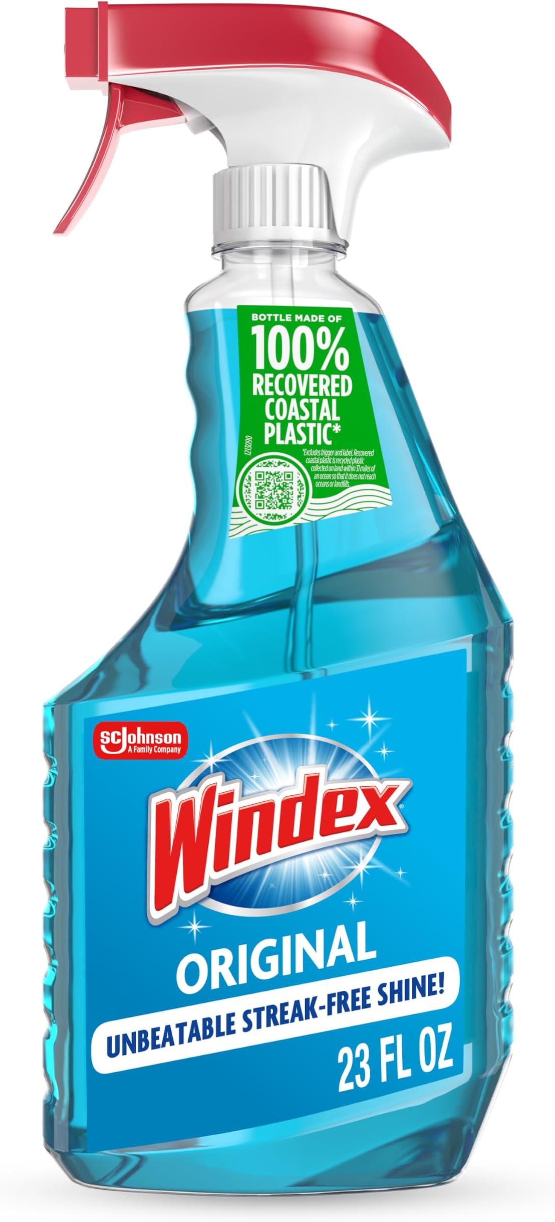 Windex Glass and Window Cleaner Spray Bottle, New Packaging Designed to