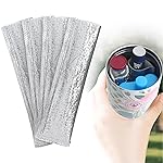 YOUSHARES Insulin Vials Protective Bag - Aluminum Foil Insulated Sleeves Compatible with Diabetic Pens & Peptide Vial, Medicine Organizer Protector for Diabetes Cooler Bottle Travel Case