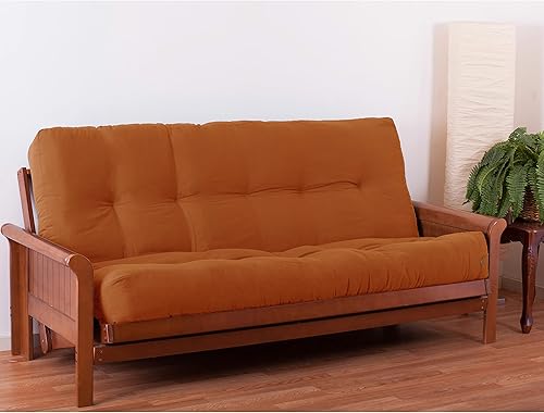 Colchón de repuesto para futón de pana 10", marca Blazing Needles, Spice, Completo