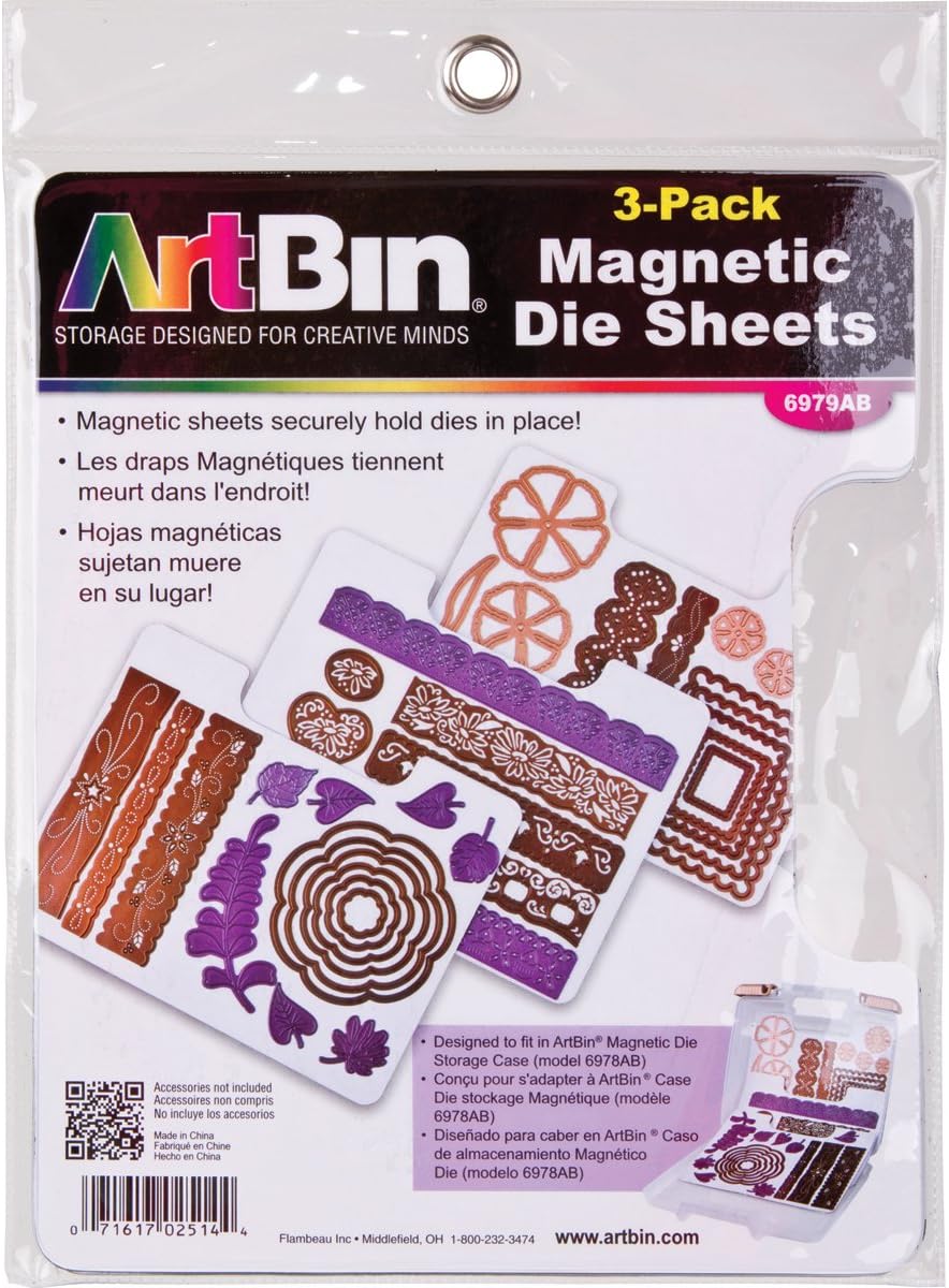 6979AB Magnetic Die Sheet Set 3 Pack